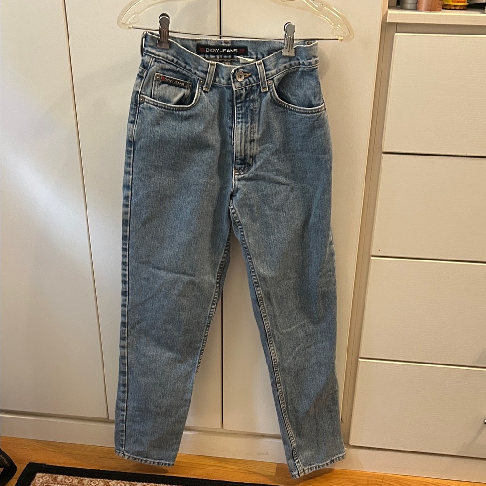 DKNY Vintage Blue Straight Jeans